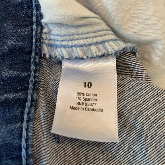 ✅ A.N.A. Blue Denim Paperbag Belt Shorts - Picture 5 of 10